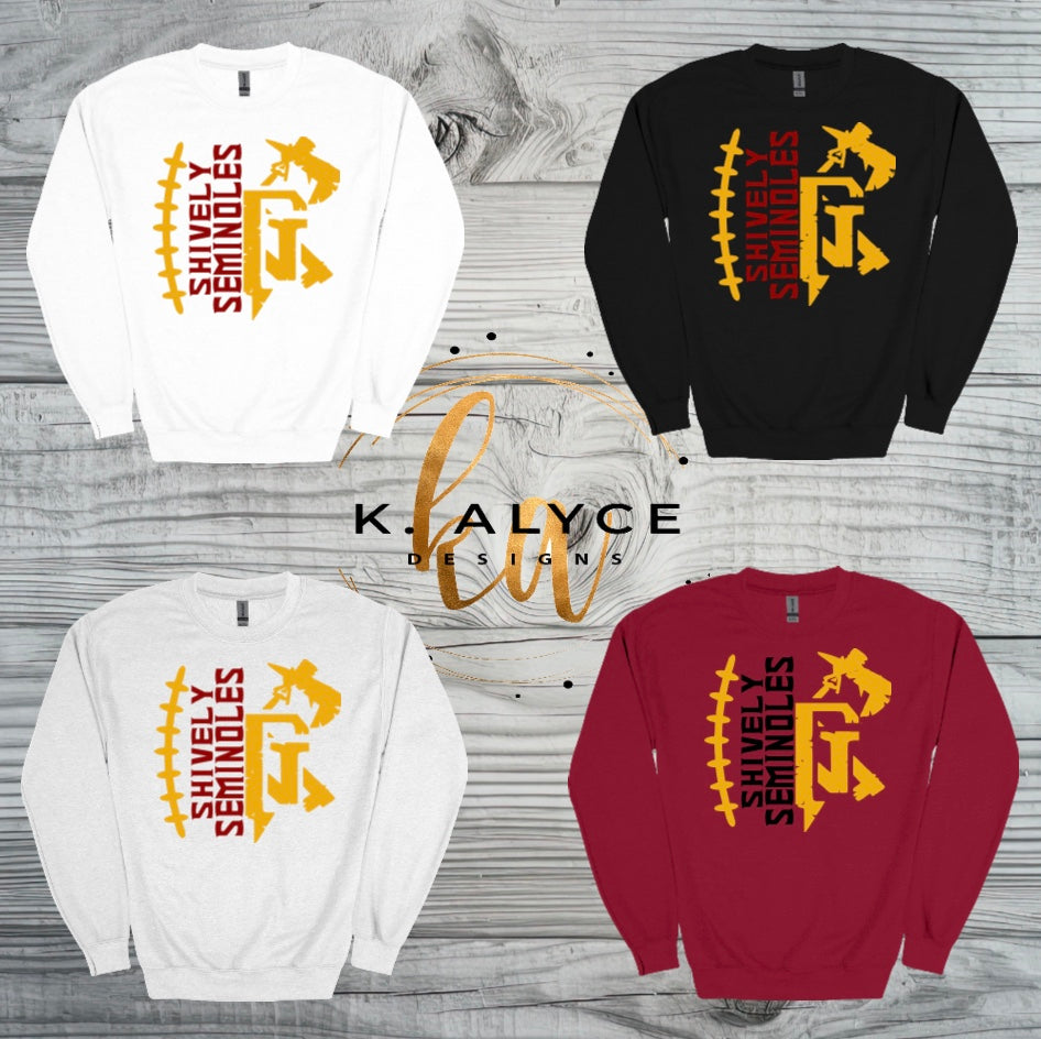 Adult Shively Seminoles Fan Long-Sleeve Shirt - Design 2