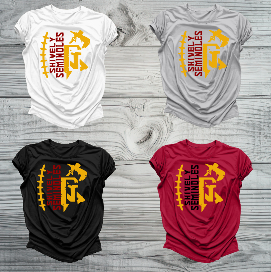 Adult Shively Seminoles Fan T-Shirt - Design 2