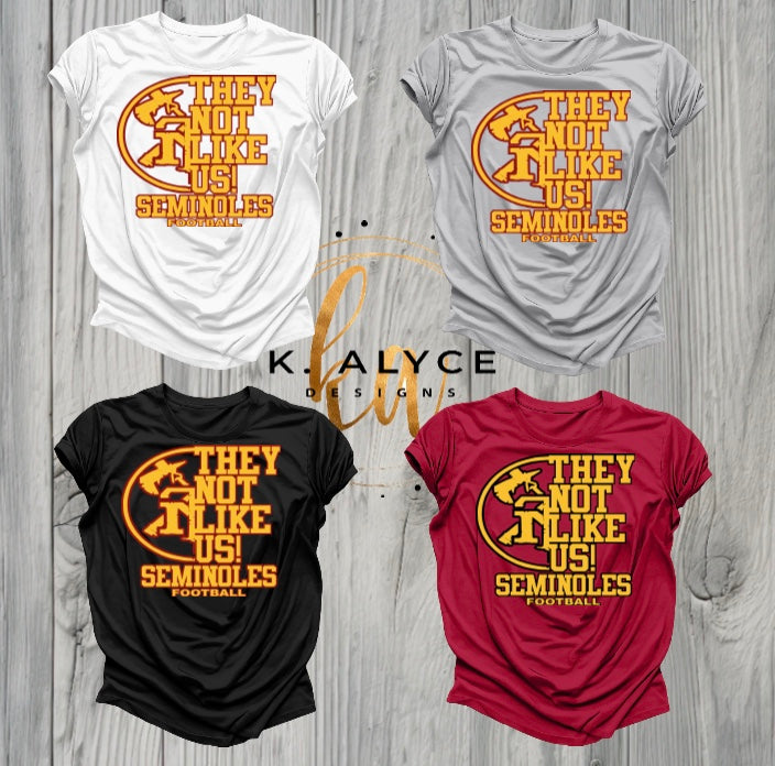 Adult Shively Seminoles Fan T-Shirt - Design 4