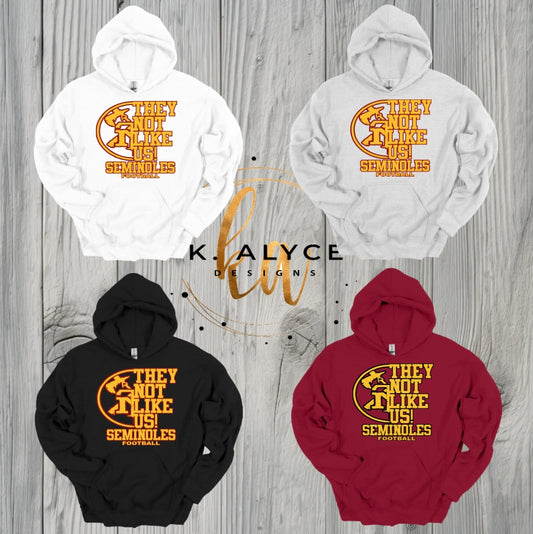 Adult Shively Seminoles Fan Hoodie - Design 4