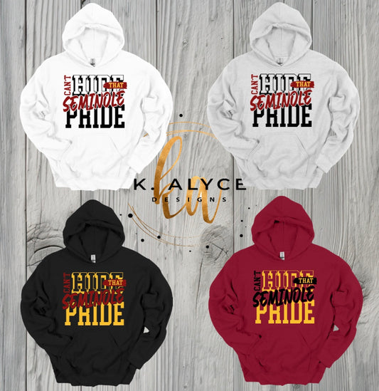 Adult Shively Seminoles Fan Hoodie - Design 5