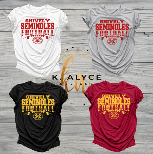 Youth Shively Seminoles Fan T-Shirt - Design 1